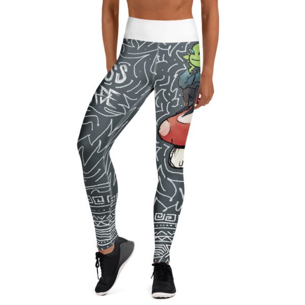 Bloom Yoga Leggings - Image 4