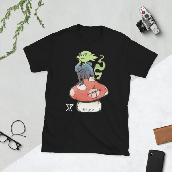 Bloom Mushroom Short-Sleeve Unisex T-Shirt - Image 3