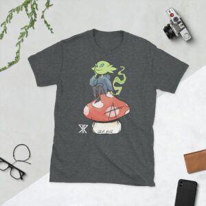 Bloom Mushroom Short-Sleeve Unisex T-Shirt