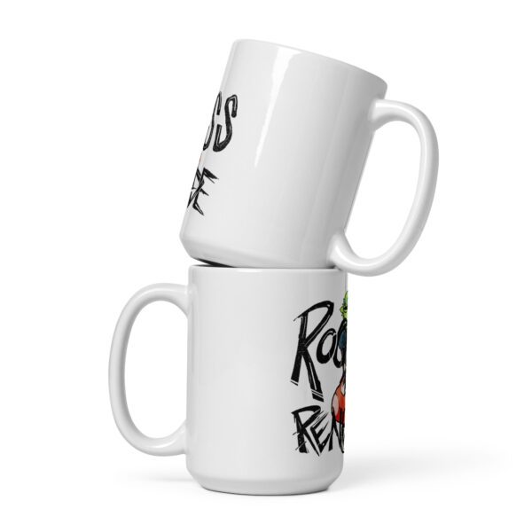 Rootless Renegade White glossy mug - Image 2